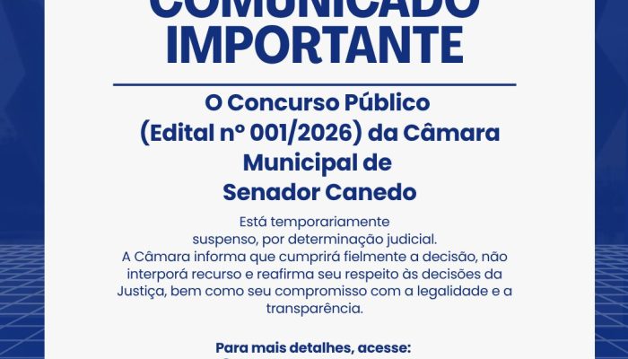 Câmara Municipal de Senador Canedo
